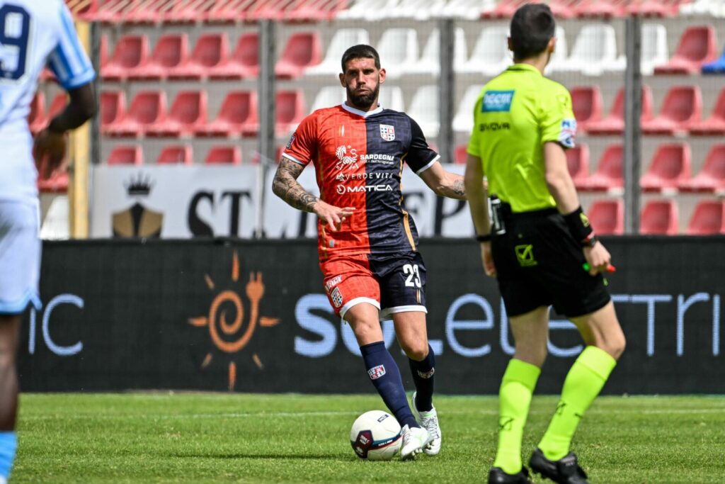 Nicolò Antonelli durante Torres-Spal dello scorso campionato