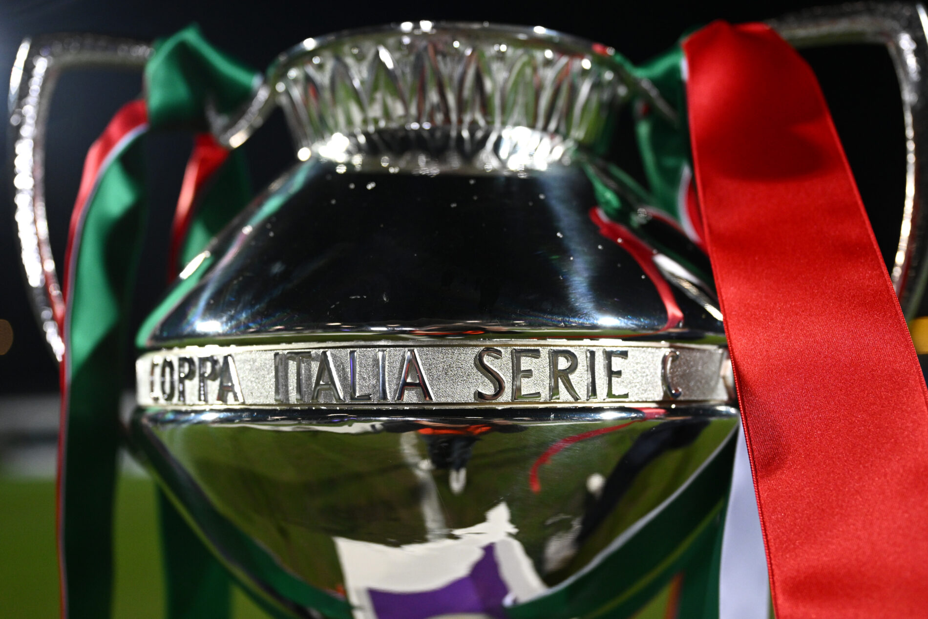 Il trofeo della Coppa Italia di Serie C