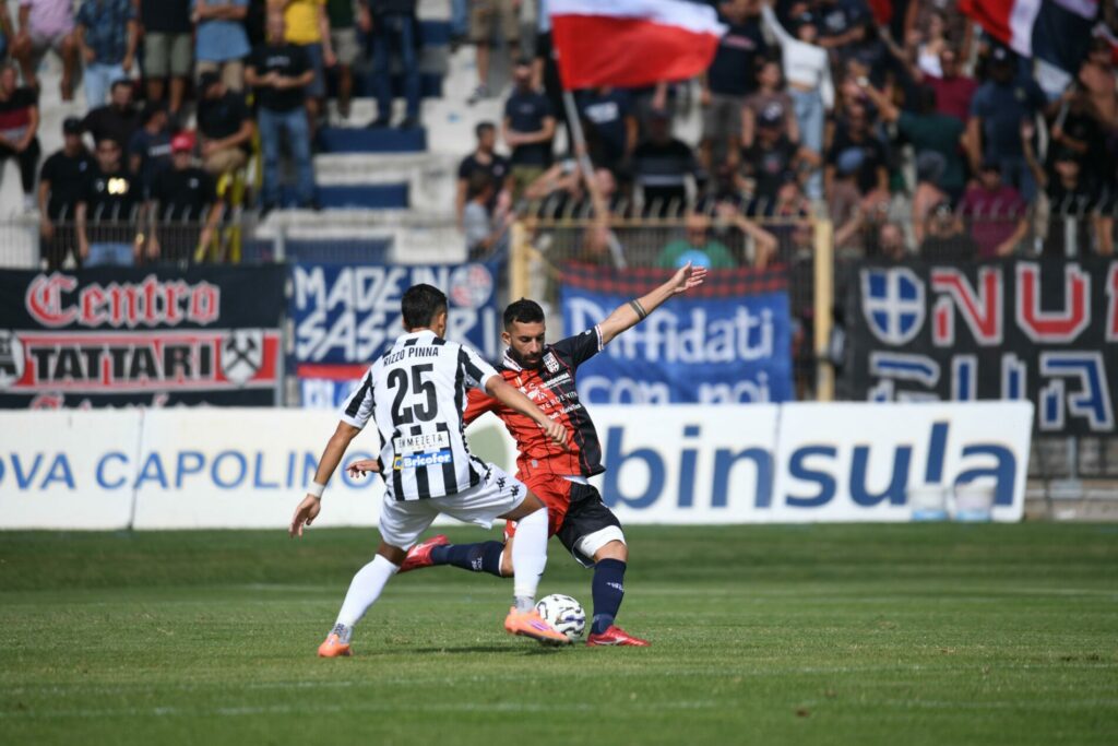 Daniele Giorico durante il match contro l'Ascoli (Foto credits: Torres)