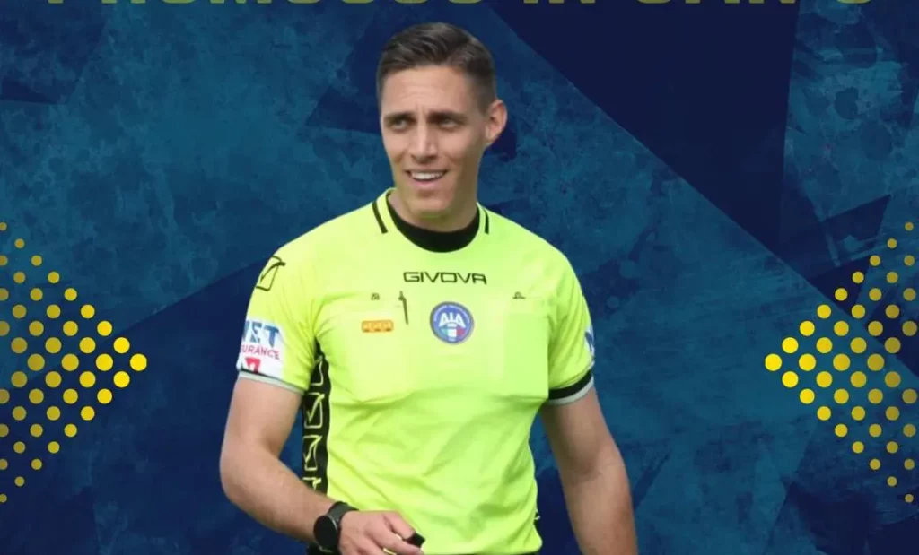 L'arbitro Riccardo Tropiano