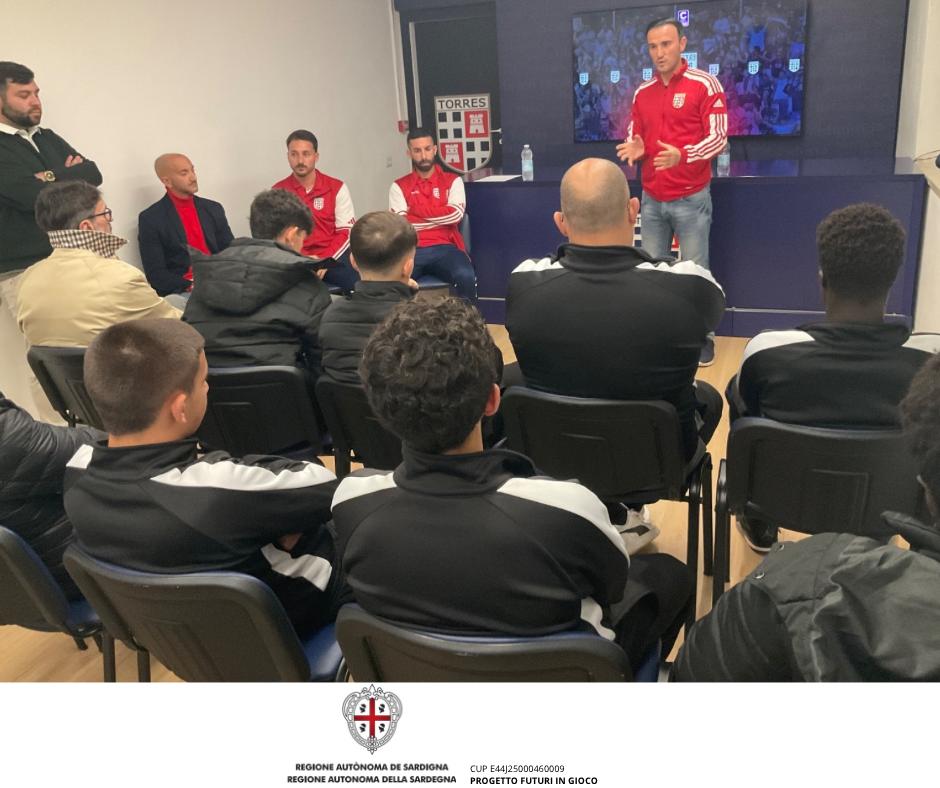 Un'immagine dell'evento di mercoledì ( dal sito del club)