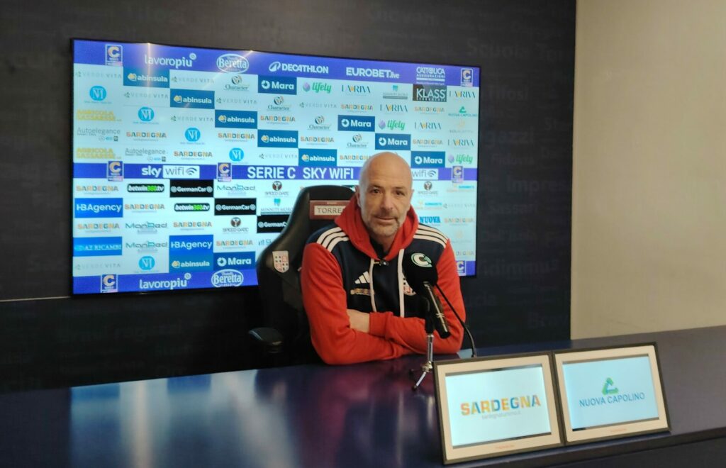 Il mister della Torres, Alfonso Greco (Foto d'archivio)