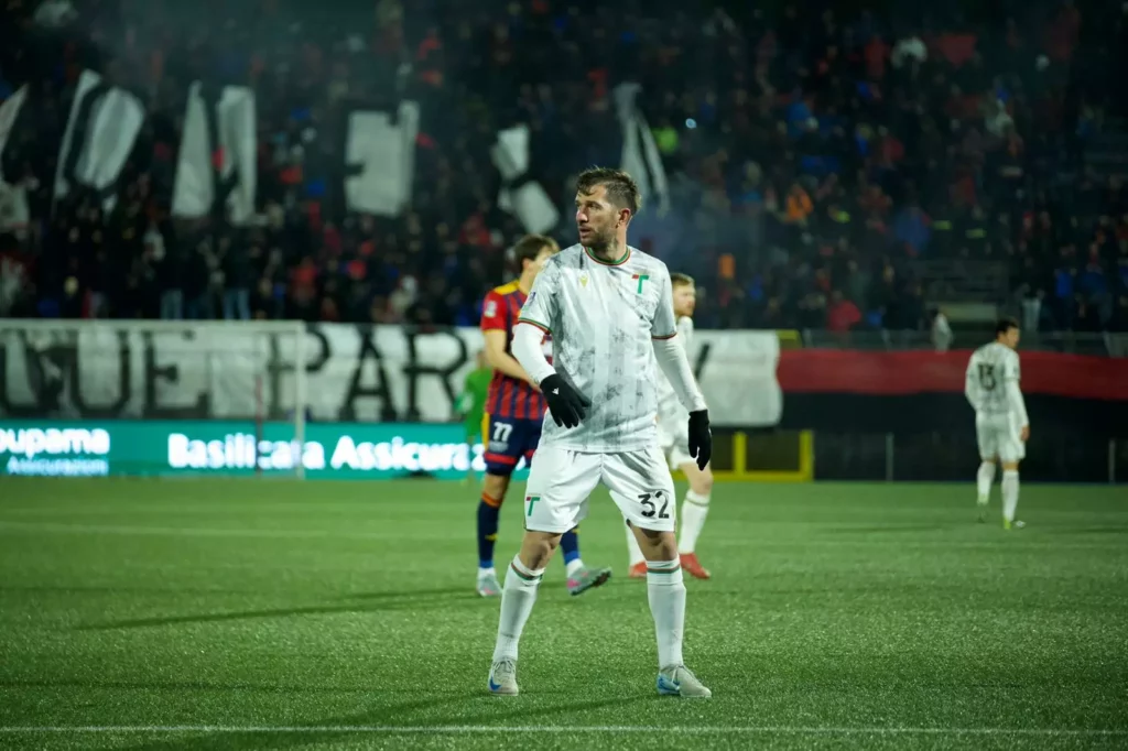 Stefano Pettinari durante Potenza-Ternana