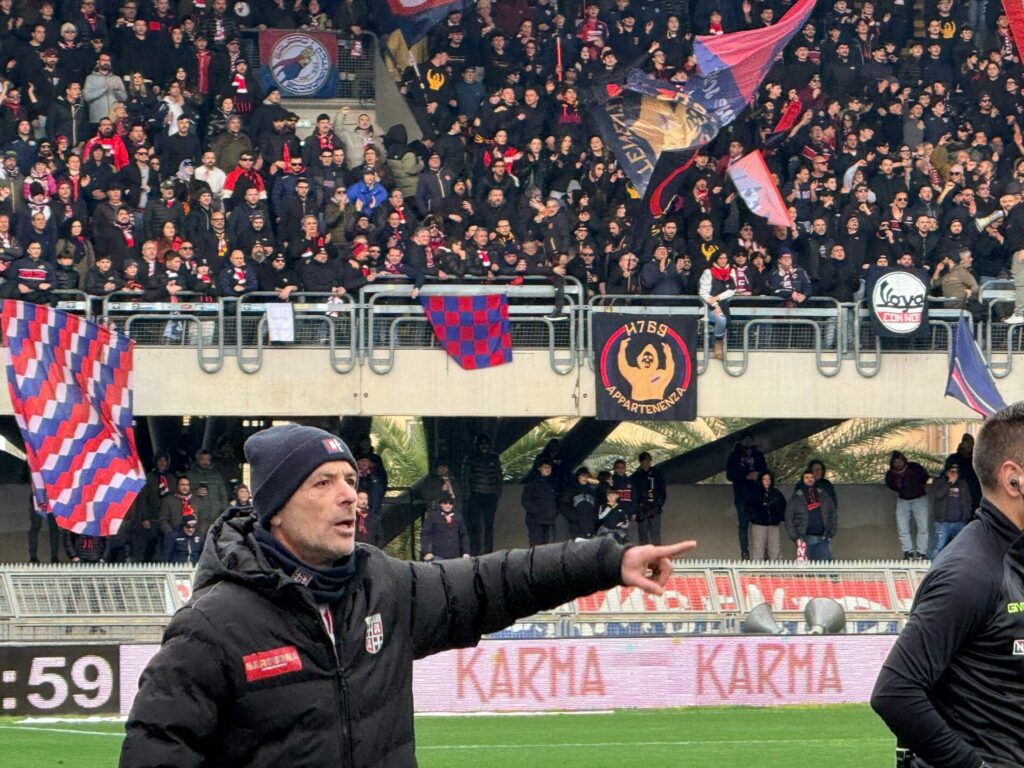 Alfonso Greco durante la gara di San Benedetto del Tronto (Credits: Ufficio Stampa Sambenedettese)