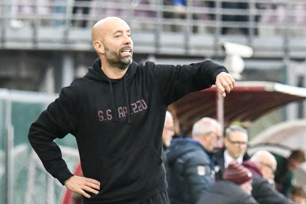 Il tecnico dell'Arezzo, Cristina Bucchi