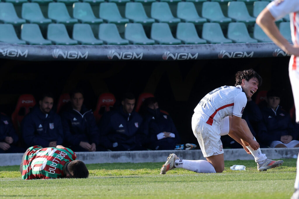L'azione del secondo giallo mostrato a Francesco Nunziatini