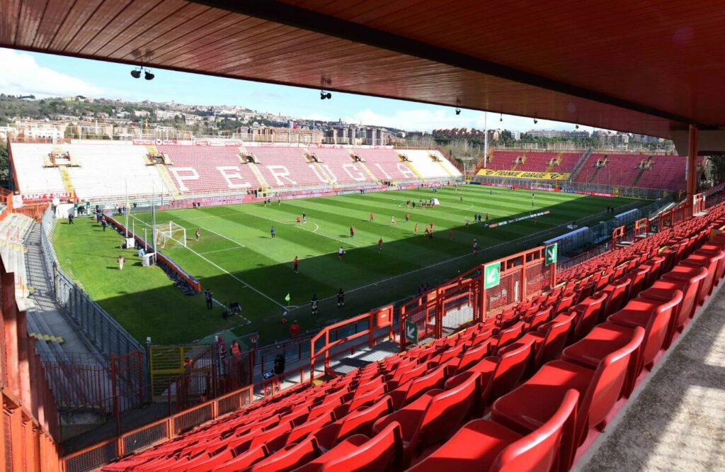 Lo stadio Renato Curi