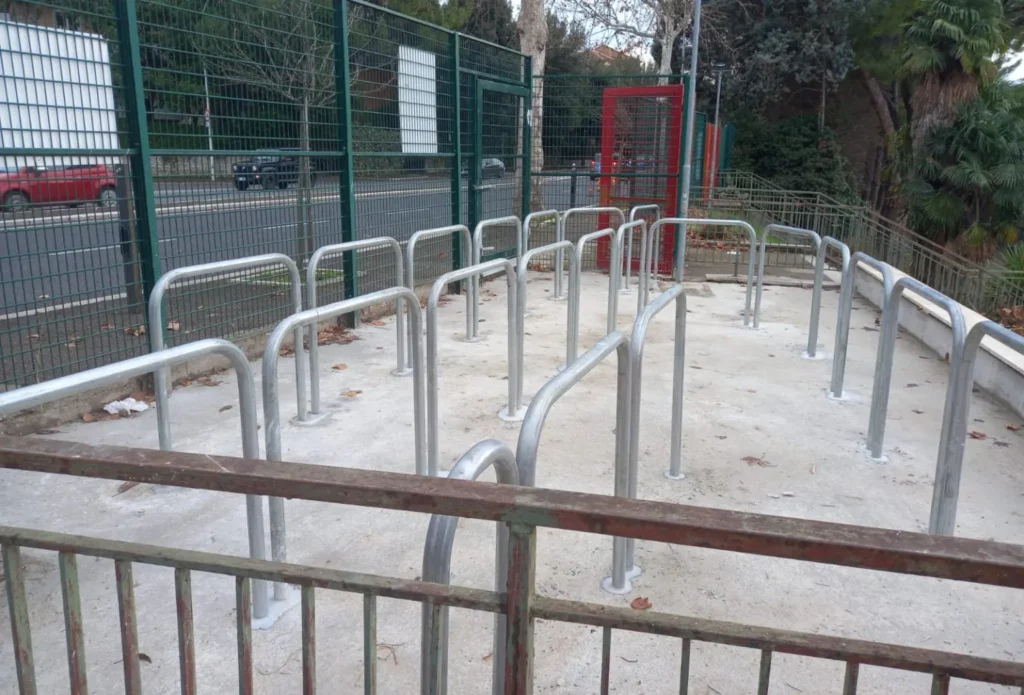 Uno degli ingressi dello stadio "Libero Liberati" di Terni