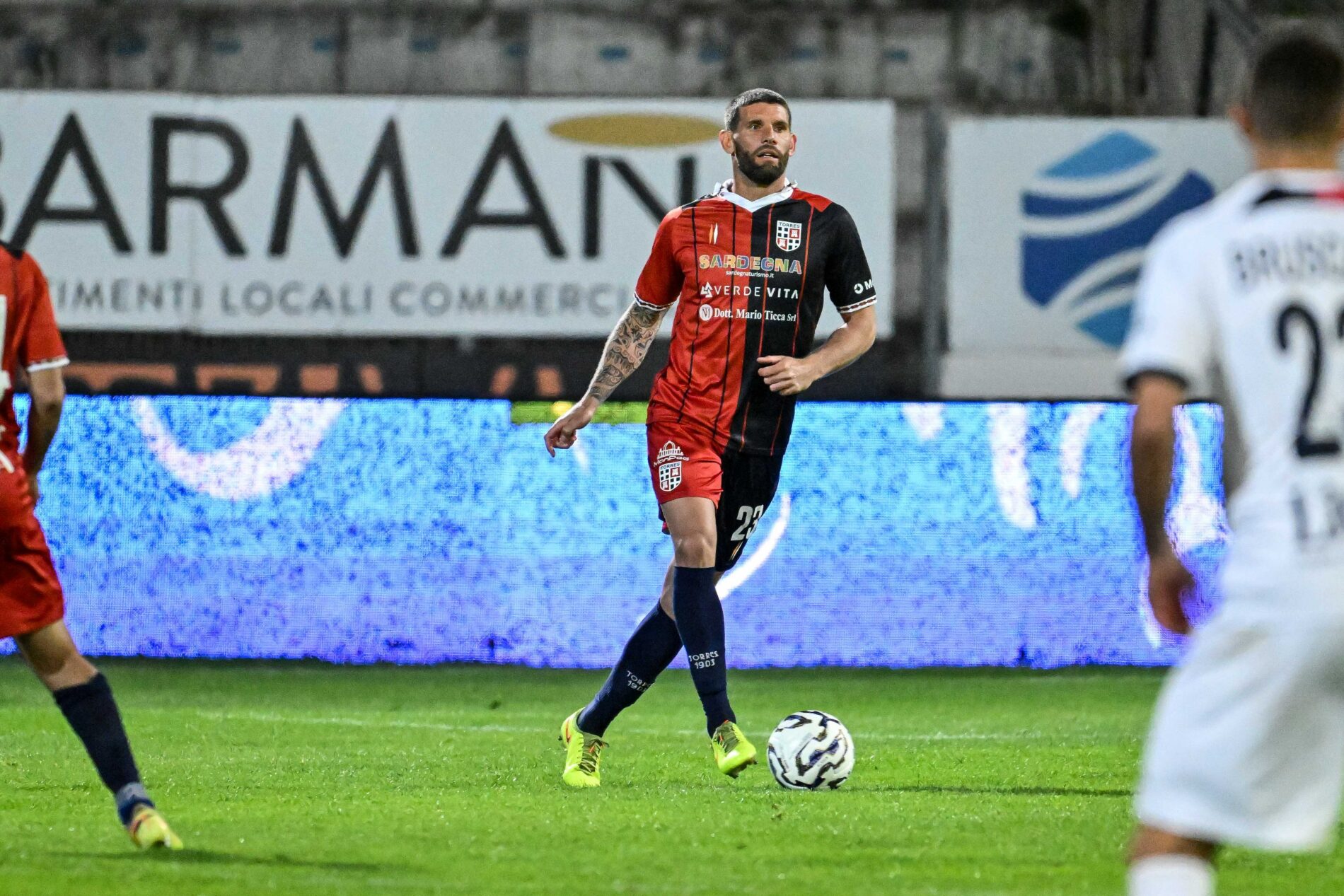 Nicolò Antonelli durante Torres-Gubbio