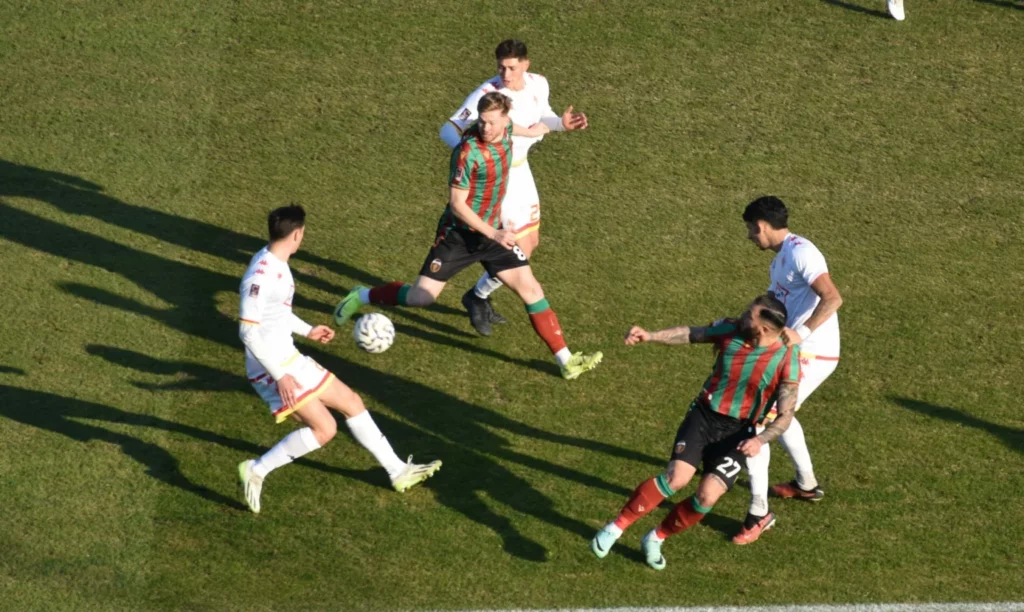 Uno scatto della partita fra Ternana e Bra
