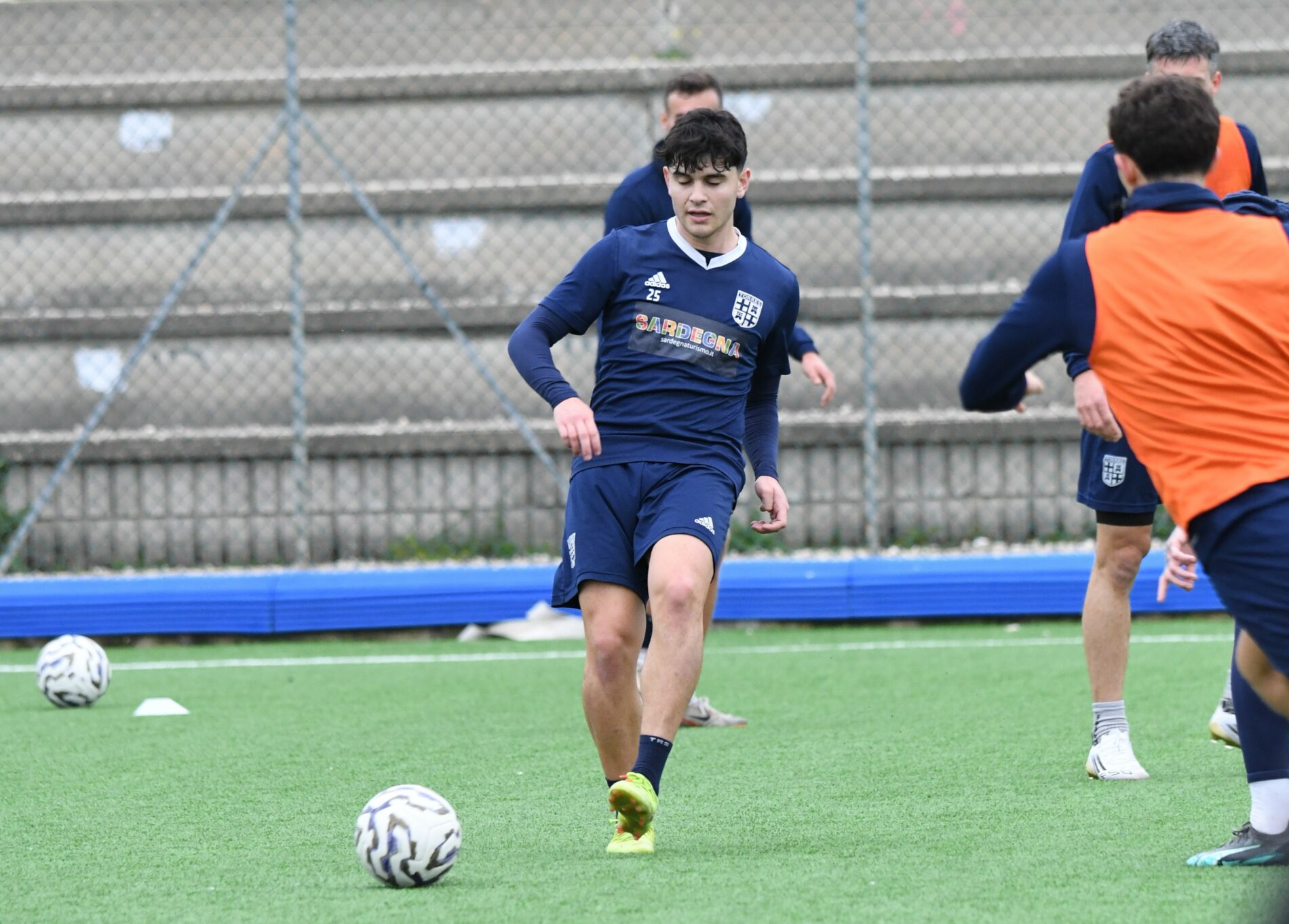 Luca Bonin in allenamento (Foto d'archivio. Credits: Alessandro Sanna)