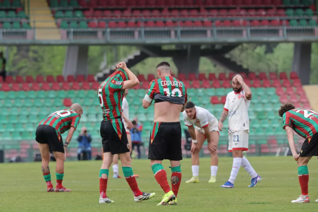 Un'immagine dei giocatori della Ternana