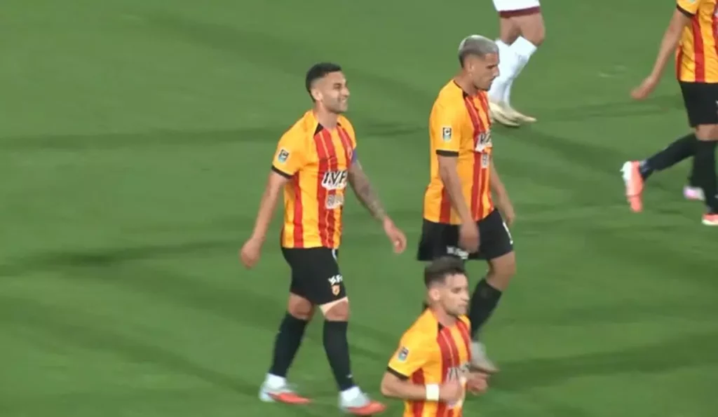 Uno scatto di Benevento-Arezzo