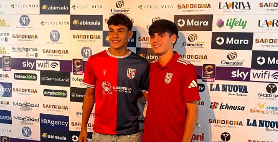Alessio Pala con Marcello Sotgiu (Credits: Instagram @fondazionetorres)