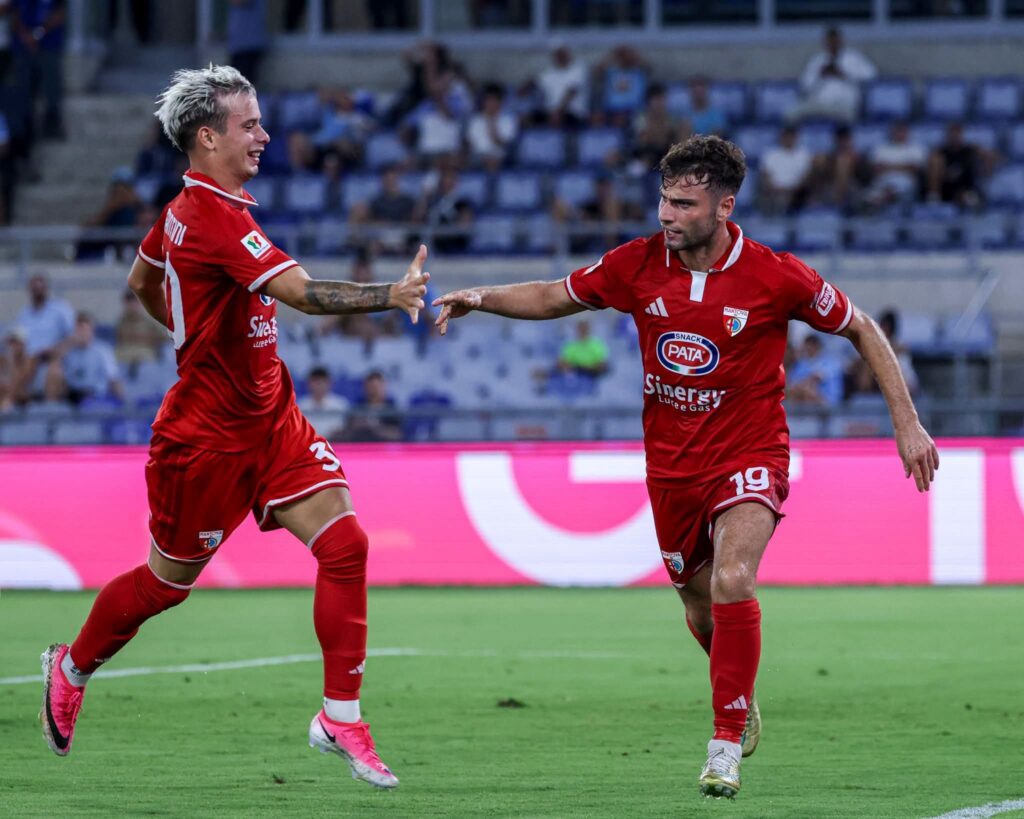 Francesco Ruocco con la maglia del Mantova