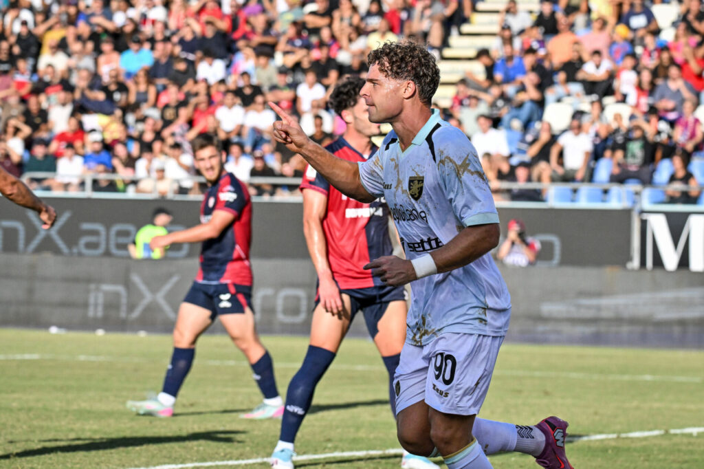 Edoardo Vergani con la maglia del Frosinone
