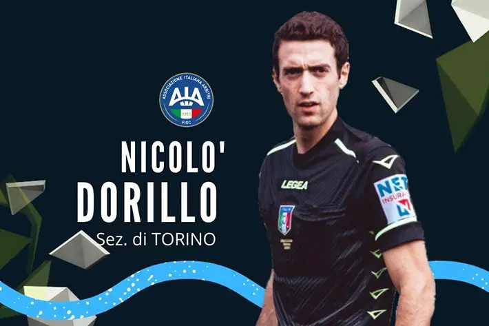 L'arbitro Nicolò Dorillo
