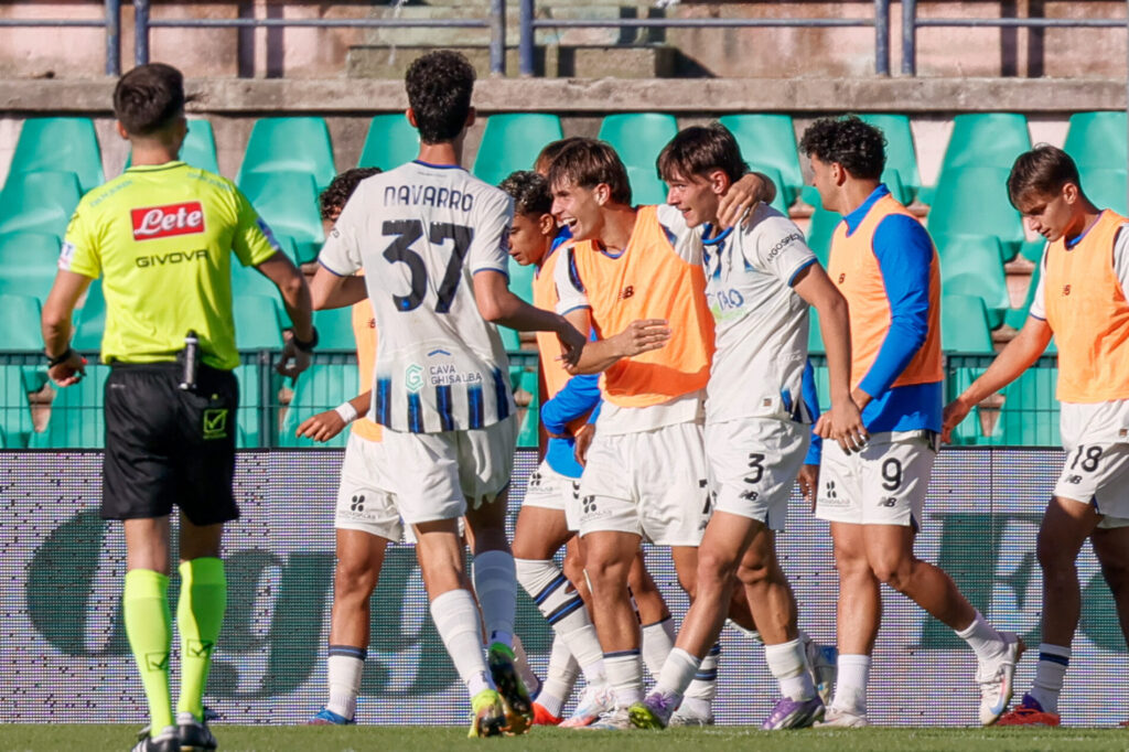 Un'immagine dei giocatori dell'Atalanta U23