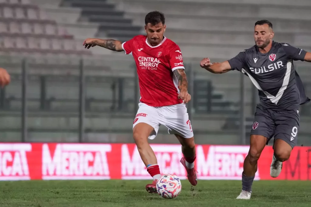 Elvis Kabashi, autore del secondo gol del Perugia