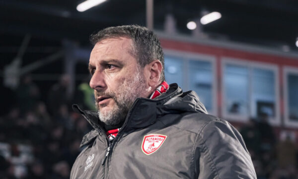 Devis Mangia (Coach Team Altamura)  during  Altamura vs Foggia, Italian football Serie C match in Altamura, Italy, March 05 2026