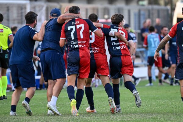 Michele Carboni of Torres, Ritratto, Esultanza, Celebration, Joy, After Scoaring Goal during Torres vs US Sambenedettese, Italian football Serie C match in Sassari, Italy, August 29 2026