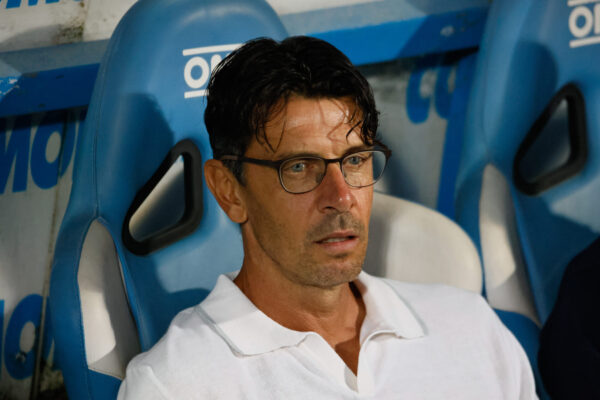 Andrea Zanchetta headcoach Novara  during  Novara vs Inter U23, Italian football Serie C match in Novara, Italy, August 25 2025
