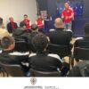Un'immagine dell'evento di mercoledì ( dal sito del club)