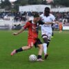 Ernesto Starita in un'azione del match contro l'Arezzo (Credits: Alessandro Sanna)