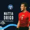 L'arbitro Mattia Drigo