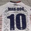 La maglia della Torres con il nome dei Mad-Dog