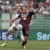 Il difensore della Reggiana Libutti
